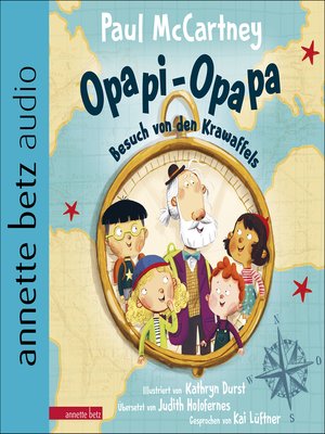 cover image of Opapi-Opapa--Besuch von den Krawaffels (Opapi-Opapa, Bd. 1)